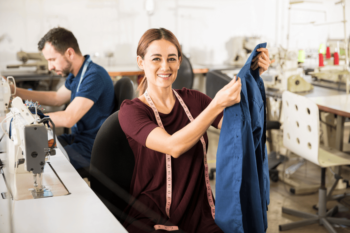 Cut & sew manufacturing at scale
